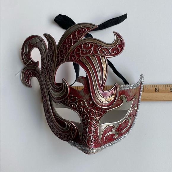 Adult Venetian Masquerade Mask - Picture 2 of 3